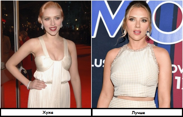 Пример удачно и неудачно подобранного бюстгальтера