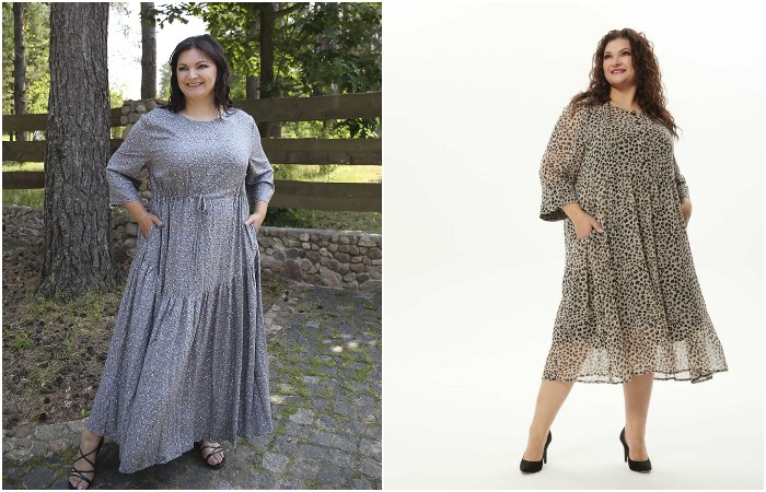 Выбирайте мелкий цветочный или леопардовый принт