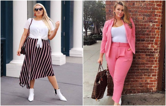 Юбка и брюки с высокой посадкой