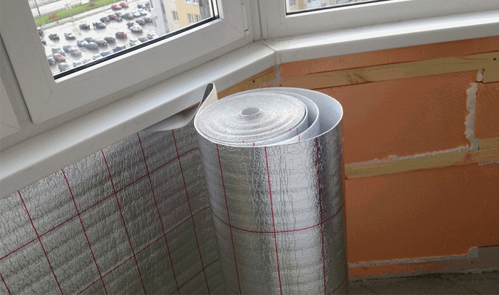 Фольгированный пеноплекс для утепления стен