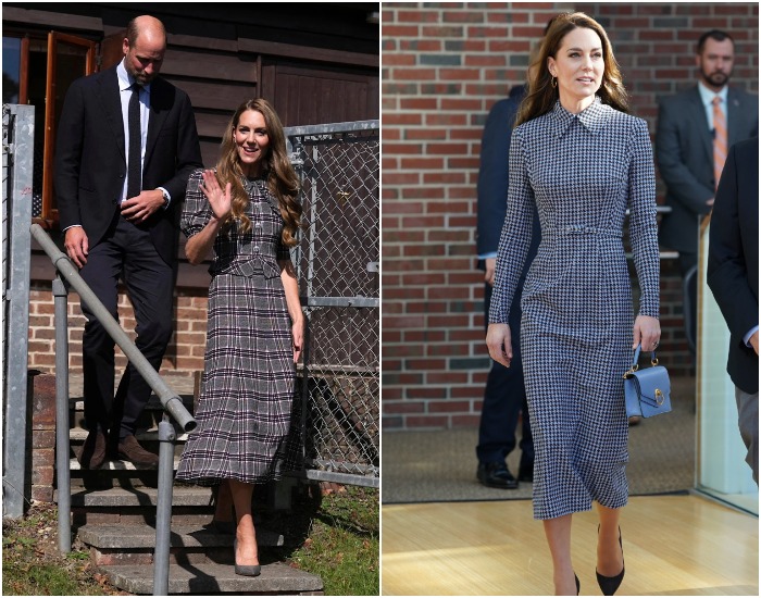 Элегантные образы Кейт Миддлтон в клетчатых платьях Элегантные образы Кейт Миддлтон в клетчатых платьях