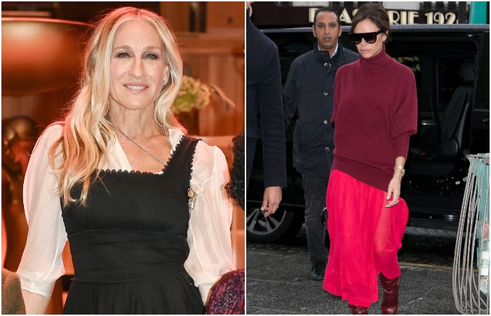 Виктория Бекхэм и Сара Джессика Паркер Виктория Бекхэм и Сара Джессика Паркер