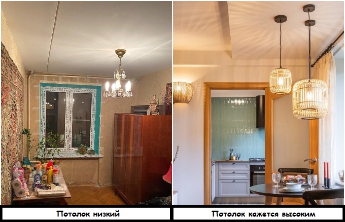 Покрасьте стены и потолок в один цвет Покрасьте стены и потолок в один цвет