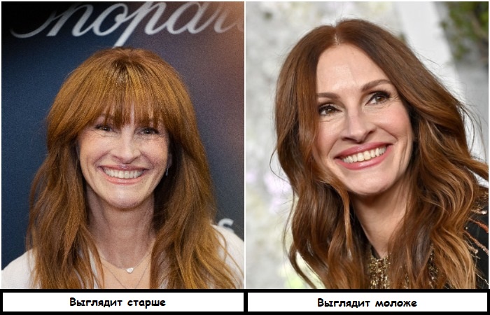 Лучше оставить лоб открытым