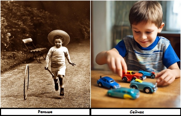 Игрушки раньше и сейчас Игрушки раньше и сейчас