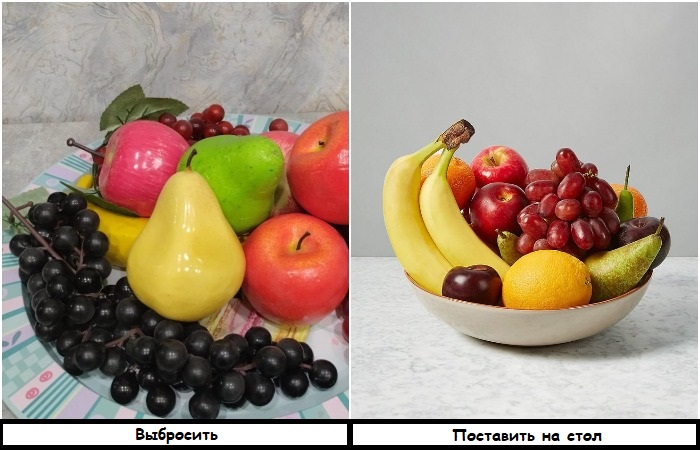 Вместо искусственных фруктов выбирайте натуральные Вместо искусственных фруктов выбирайте натуральные