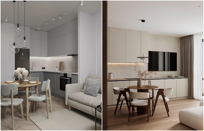 Выбирайте серые или бежевые оттенки Выбирайте серые или бежевые оттенки