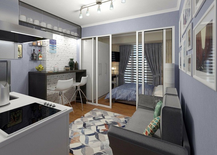 По-другому расставить мебель не получится По-другому расставить мебель не получится