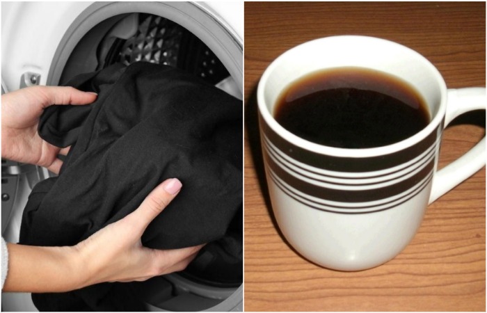 Добавьте чашку кофе в барабан стиральной машины