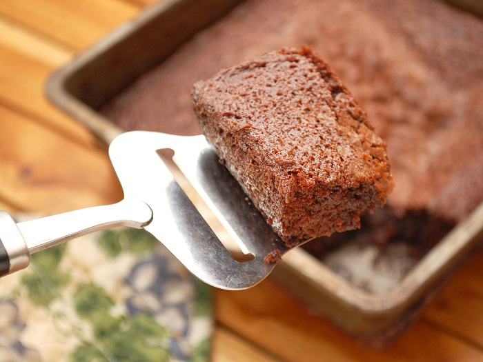 Пирог на основе шоколадной пасты. / Фото: wikihow.com