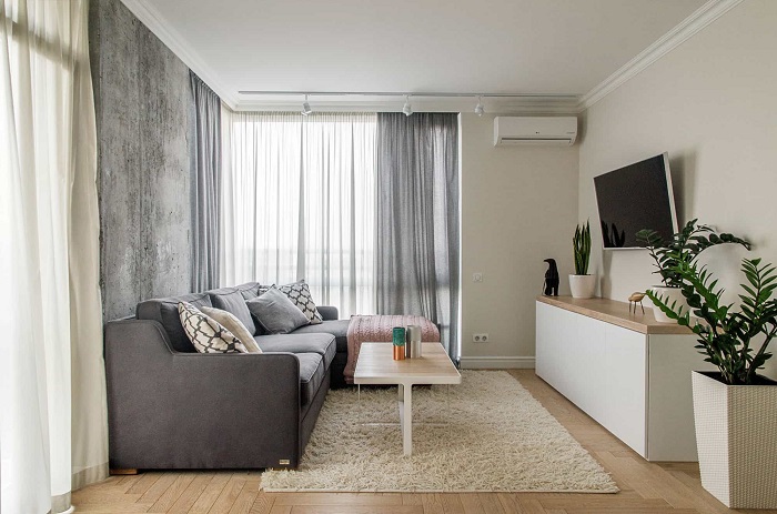 Современные квартиры часто оформлены в стиле минимализм. / Фото: dizainexpert.ru