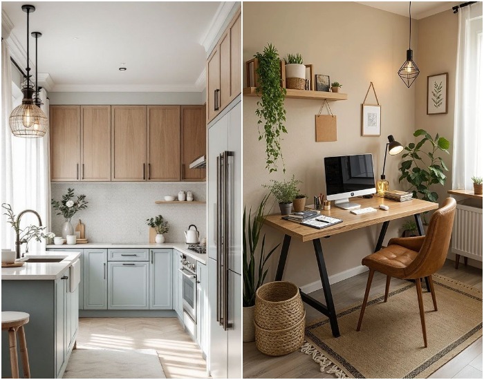 Варианты оформления разных комнат в стиле сканди