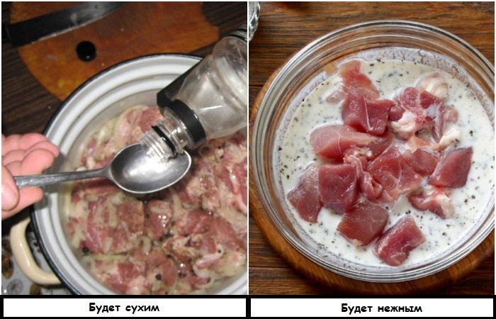 Маринуйте шашлык не с уксусом, а в кефире