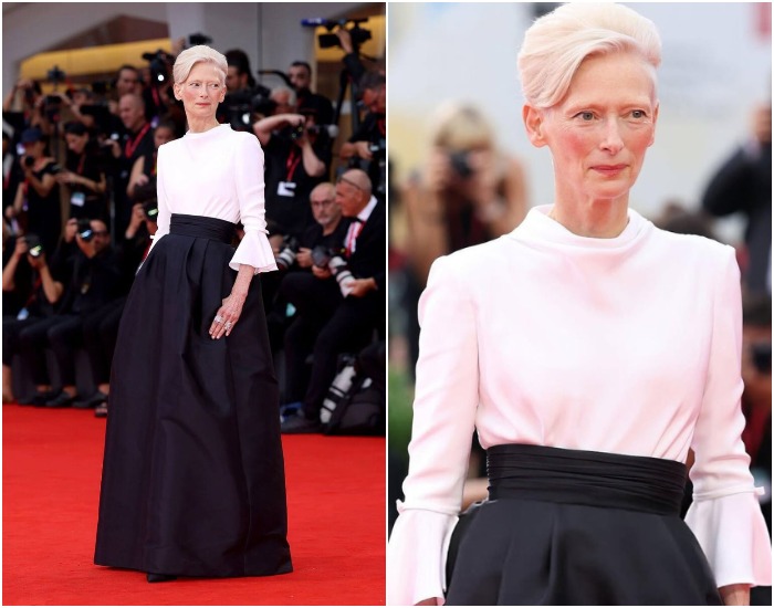 Тильда Суинтон в Chanel Тильда Суинтон в Chanel