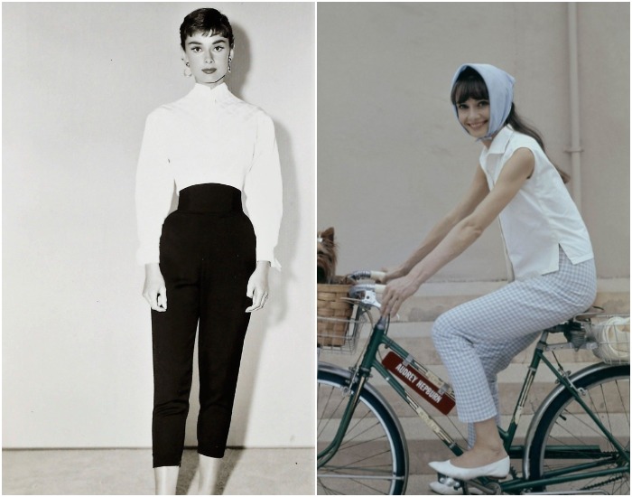 Брюки могут быть однотонными или с принтом