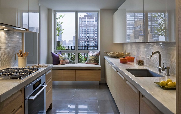 6 вариантов использования места у окна на кухне, которые сразу и не приходят в голову