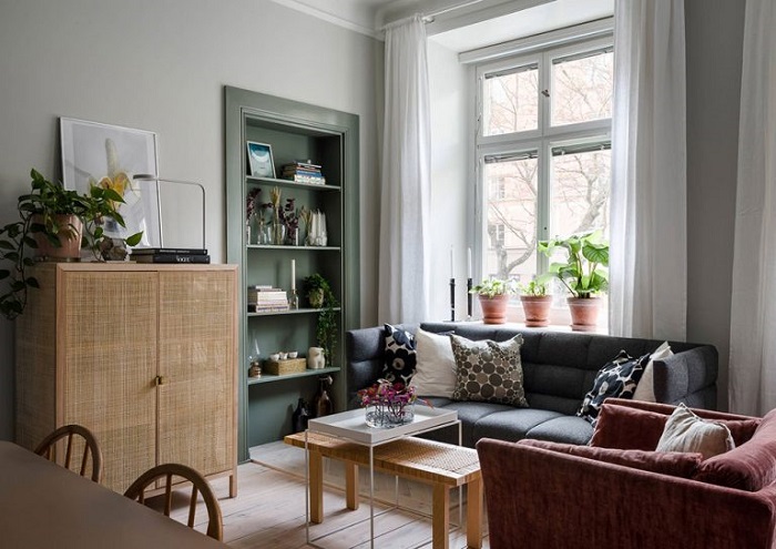 В маленькой квартире все вещи находятся в непосредственной близости. / Фото: cherdak.io В маленькой квартире все вещи находятся в непосредственной близости. / Фото: cherdak.io