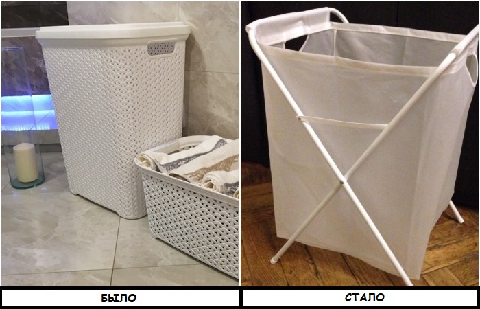 Выбирайте складные корзины, а не обычные