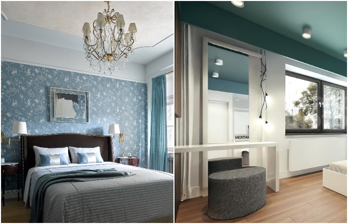 Потолок как будто спускается на стену Потолок как будто спускается на стену