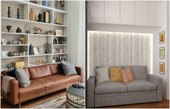 Шкаф может быть открытым или закрытым Шкаф может быть открытым или закрытым