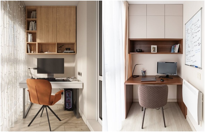 Кабинет на лоджии – отличное решение Кабинет на лоджии – отличное решение