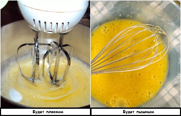 Используйте венчик вместо миксера