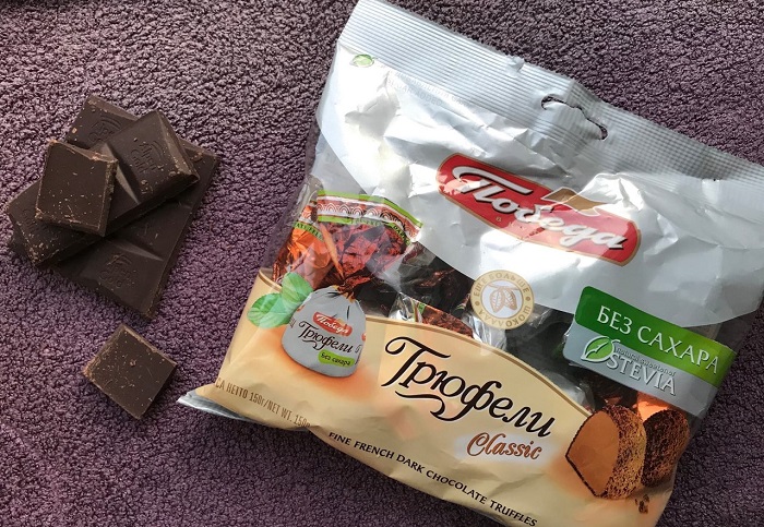 Шоколадные конфеты, которые не содержат сахар. / Фото: syl.ru
