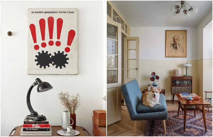 Можно использовать постеры и картины по одиночке