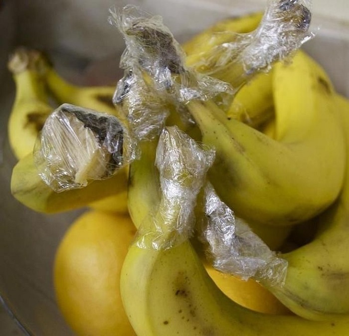 Пленка не даст бананам испортиться