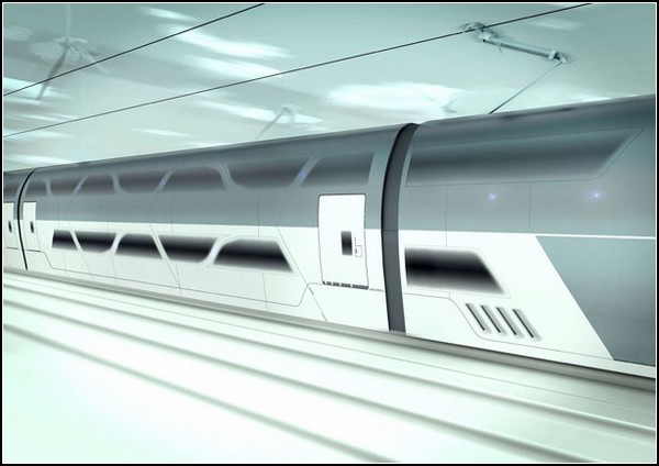 Быстрый поезд для Австралии: двухэтажная электричка на магнитной подушке