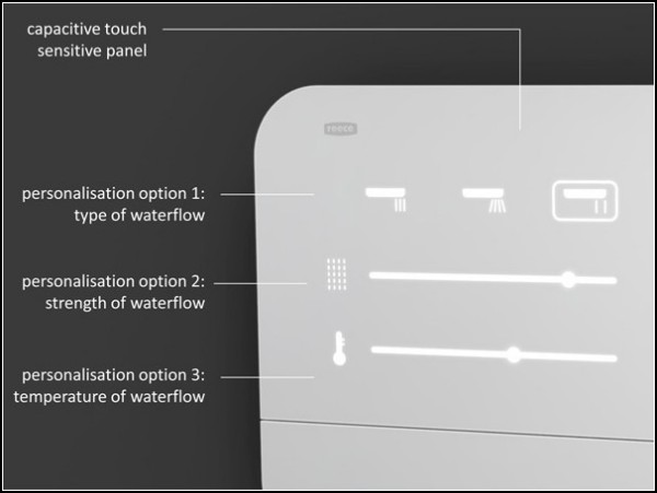 Сенсорный кран для ванной Flat-Fold Faucet