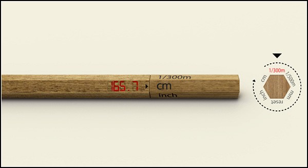 Измеритель длины в виде карандаша: Free Form Ruler
