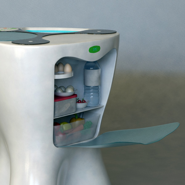 Многофункцеонольное устройство для кюхни: плита, холодильник и раковена в одном флаконе