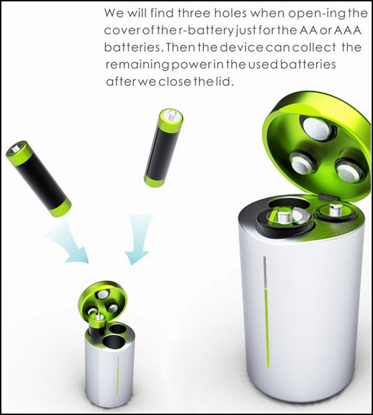 Экономия пальчиковых батареек с R-Batterry