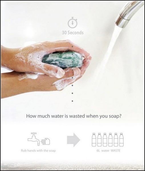 Экономия воды при мытье рук необходима