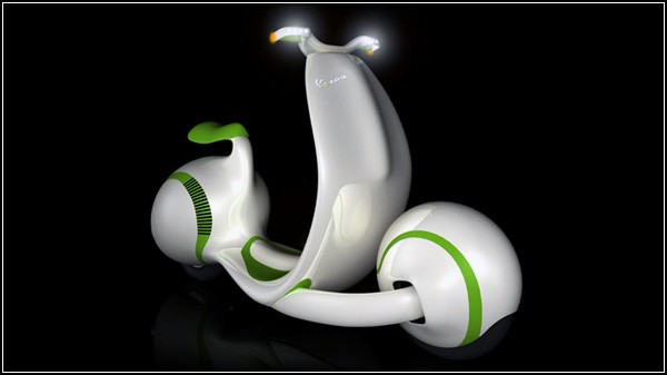 Скутер Vespa в новом обличье: футуристический редизайн