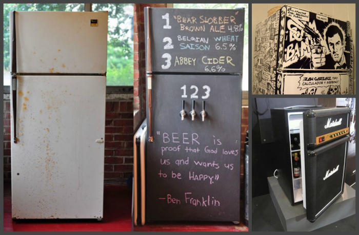 15 обычных методов, наконец, обустроить дизайн холодильника