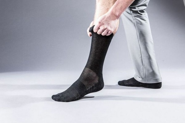 Мужские носки будущего ATLAS избавят от неприятного запаха с помощью кофе