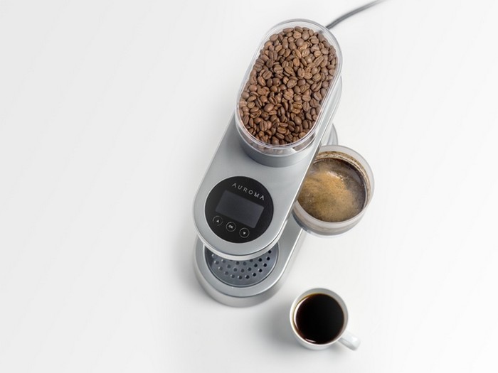 Умная Кофемашина Auroma изучит вкусы пользователя, чтобы сварить для него идеальный кофе