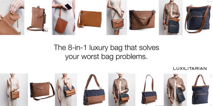 Самая универсальная сумка 9-в-1 Bag Revolution