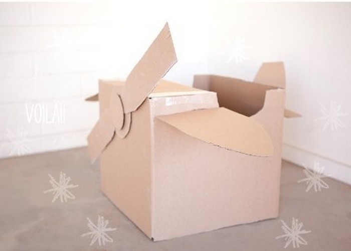 25 идей, после которых не захочется выбрасывать картонные коробки
