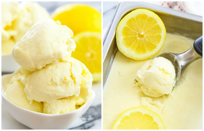 Готовим вкусное лимонное мороженое всего из трёх ингредиентов 