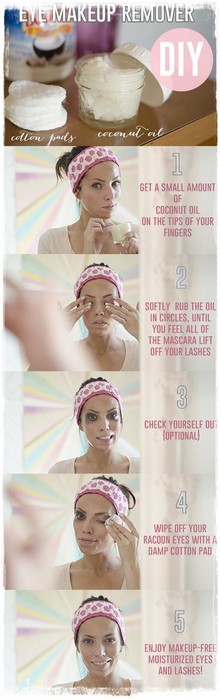 5 средств для снятия макияжа, которые можно легко сделать дома