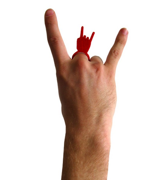 «Finger Rockers» - украшения для бунтарей, рокеров и хамов
