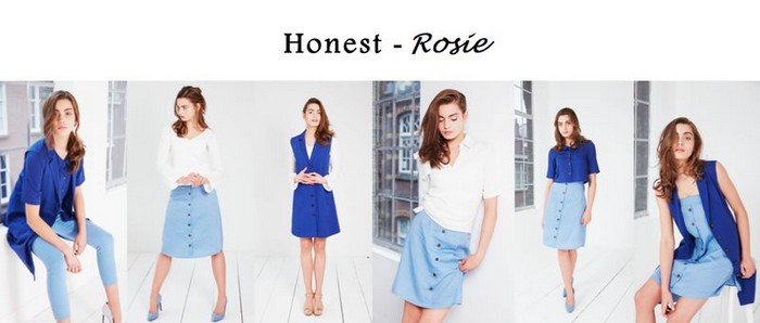 Дебютная коллекция  Honest-Rosie: 30 стильных образов из всего 6 элементов одежды