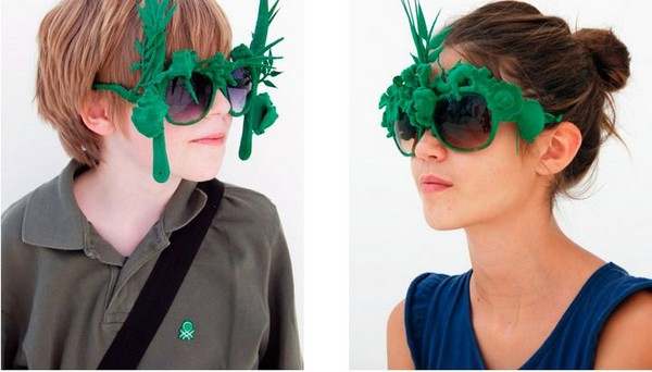  Оригинальные очки от музея MUDAM, дизайнера Emilie Voirin и простых обывателей
