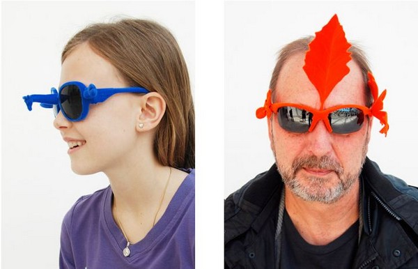  Оригинальные очки от музея MUDAM, дизайнера Emilie Voirin и простых обывателей