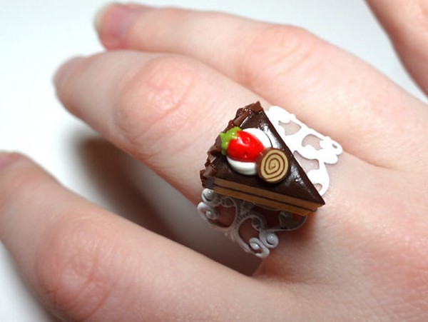 Аппетитные кольца-десерты в стиле эпохи рококо