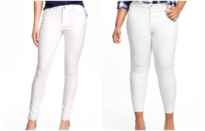 Белые джинсы от Old Navy, которые совсем не пачкаются