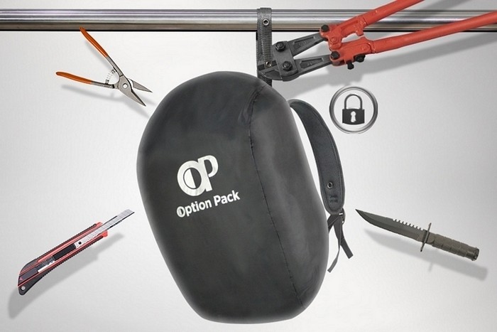Option Pack Save Cover – чехол для рюкзака с функцией «антивор» из сверхпрочного материала